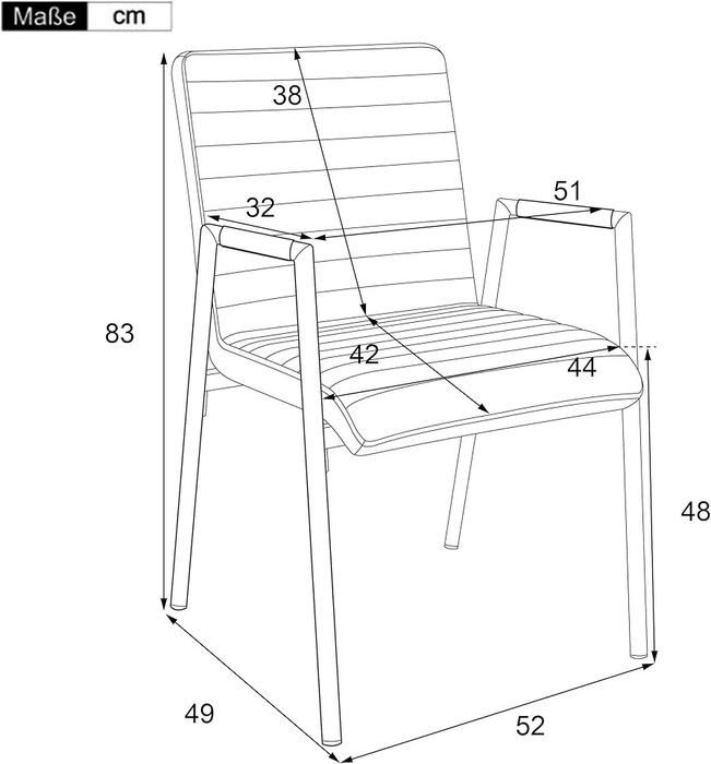 WS! NOU Set 4 scaune bucătărie