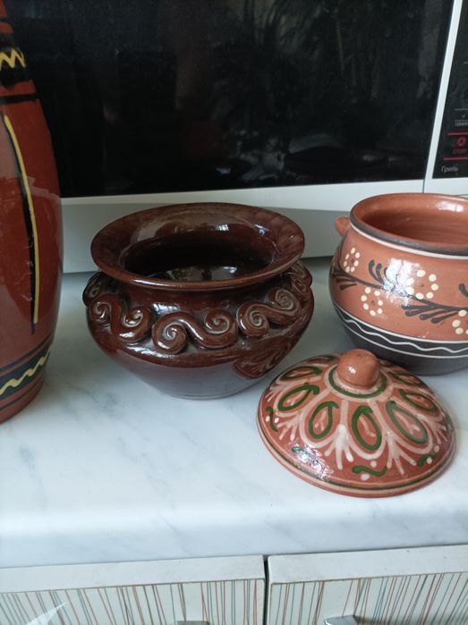 Кувшин горшочки вазочка