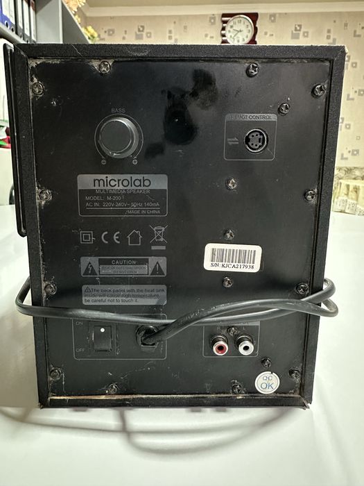 Microlab M-200 (2.1) сабвуфер + 2 колонки