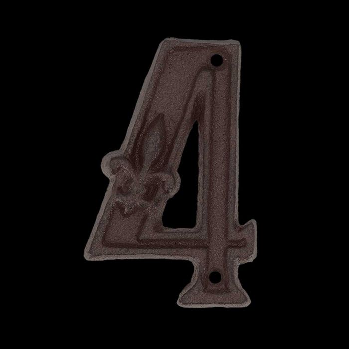 Чугунени цифри за врата