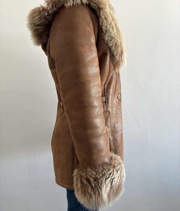 Cojoc damă din blană naturală de oaie