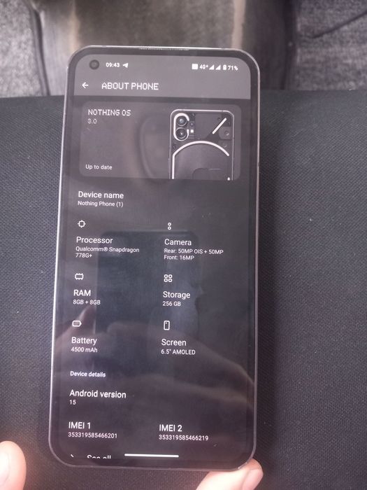 Nothing Phone 1 Black