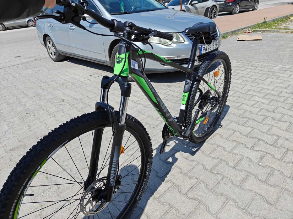 PA Велосипед 29" APOLON черен/зелен
