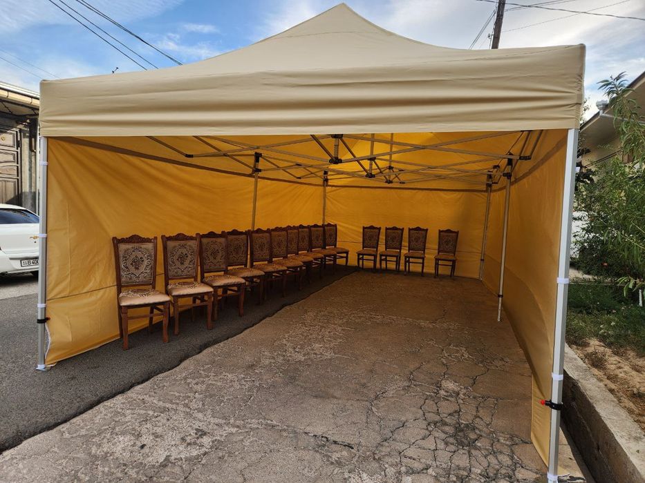 24/7 Prokat Naves zontik 4 ga 8 metr.. Stol stul