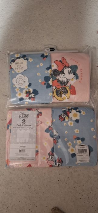 Pijamale 2 seturi 65lei 92-98cm