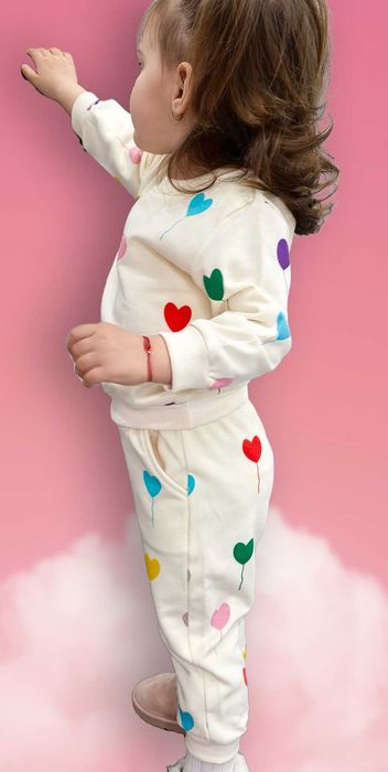 Детски екип с принт балони