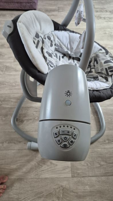 Детская колыбель шезлонг качалка