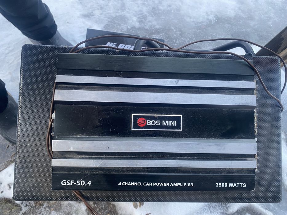 Буфер сабуфер с усилком