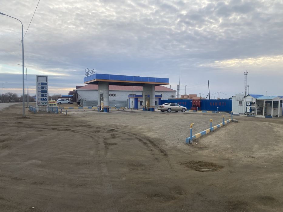 Продается АЗС около трассы шымкент-самара