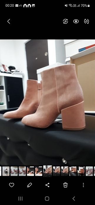Botine scurte  Bershka mar.37 noi cu eticheta