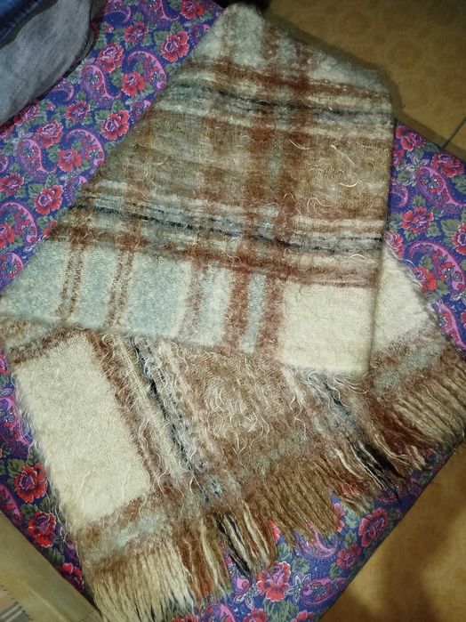 Шарф шерстяной, тёплый