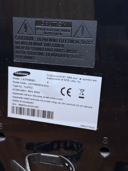 Televizor Samsung 94 cm (37”) – Full HD – Perfect funcțional cu suport rotativ