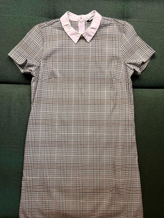 Карирана рокля House, размер S