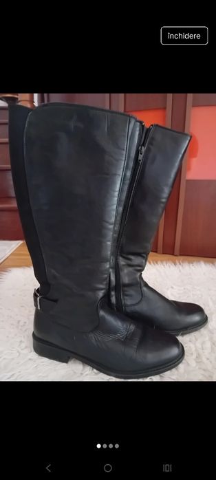 Cizme dama din piele.mar 41