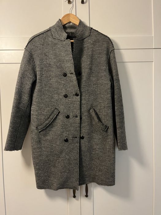 Вълнено тънко палто Zara, S