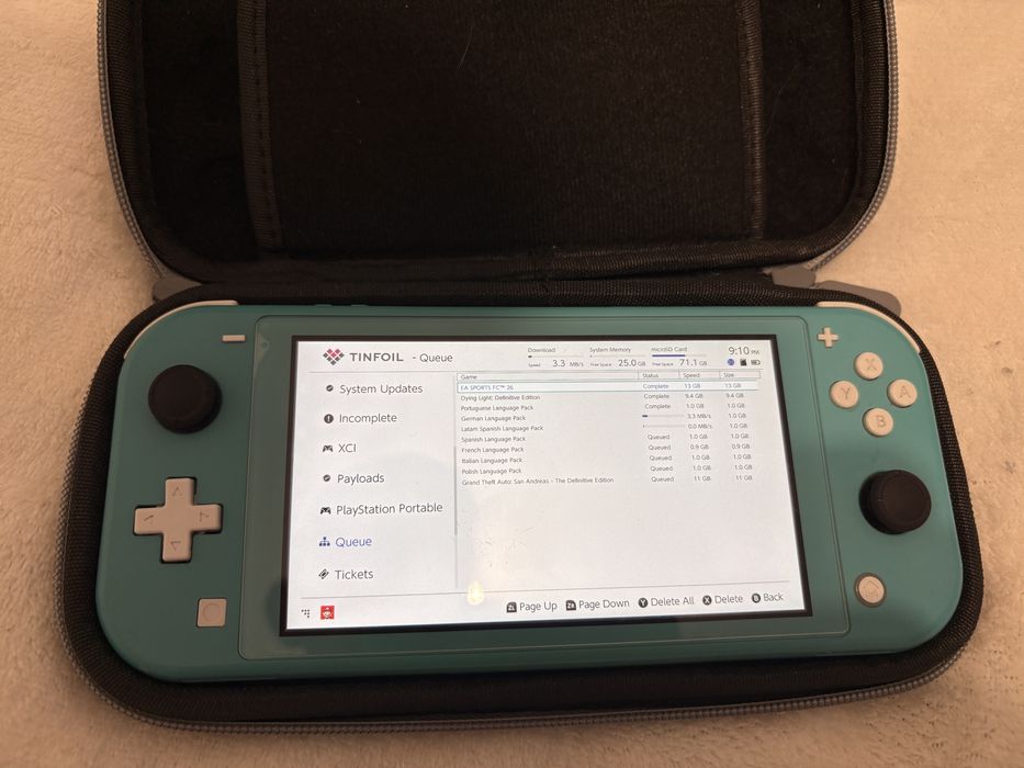 Nintendo Switch Lite Modat