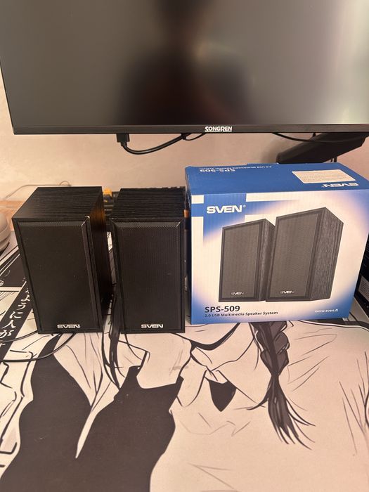 Наушники havit h2002d + колонки sven