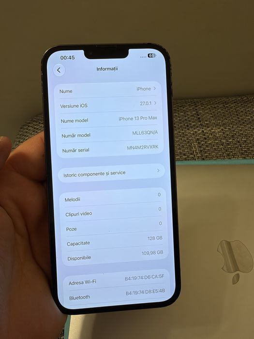 iPhone 13 Pro Max 128GB Green – Baterie Originală 98%