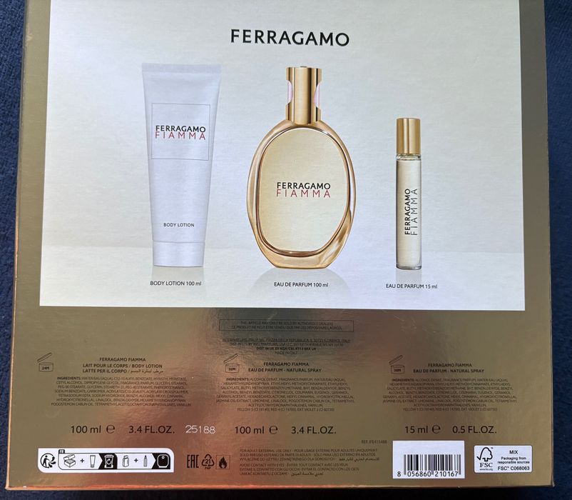 Set original Ferragamo Fiamma – Nou