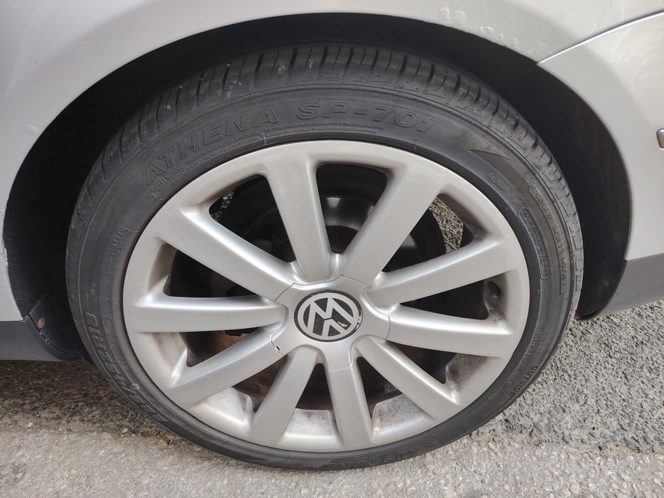 Лети джанти 18 цола 5 х 112 с летни гуми 225 45 18