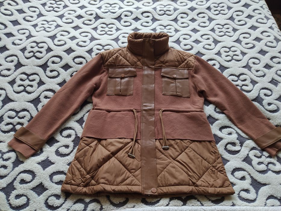 Преходно яке текстил и кожа