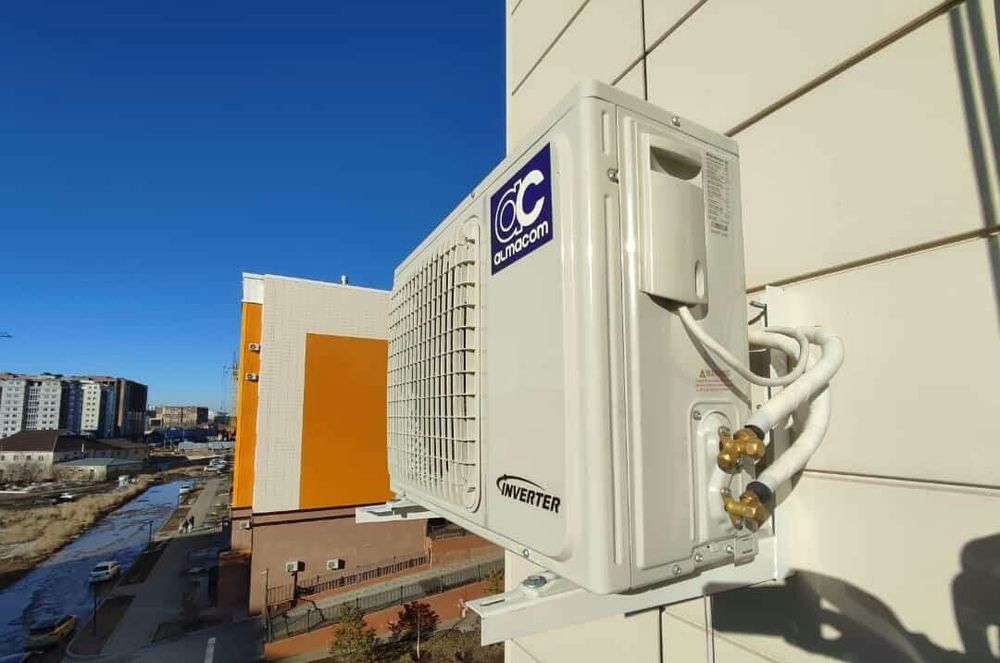 Установка кондиционера Монтаж в 2 этапа кондиционеров - Климатическая ...