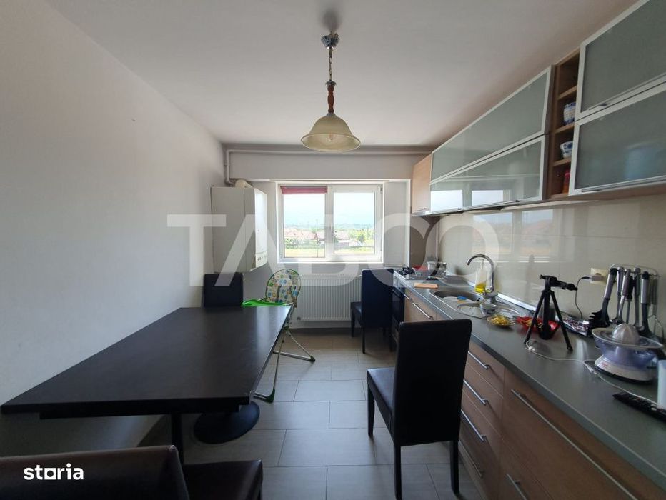 Apartament 4 camere  120 mp utili + balcon etaj 2 mobilat utilat