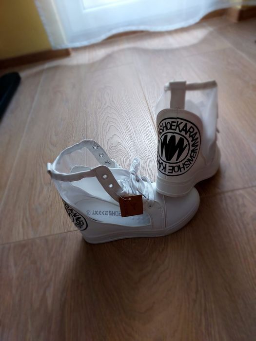 Ghete Damă Alb mărimea 37