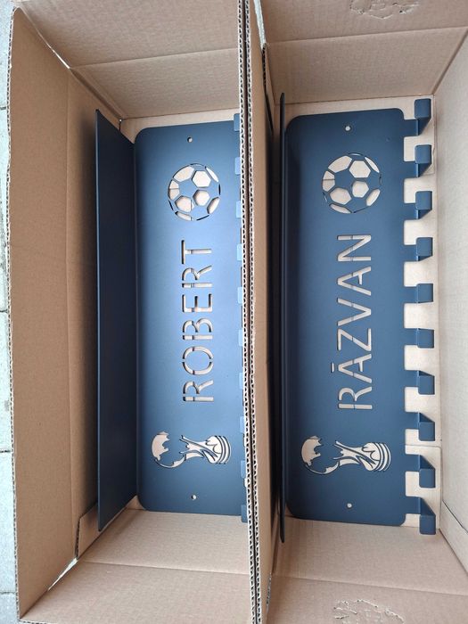 Vând suport pentru medalii si trofee personalizat, din metal 2mm