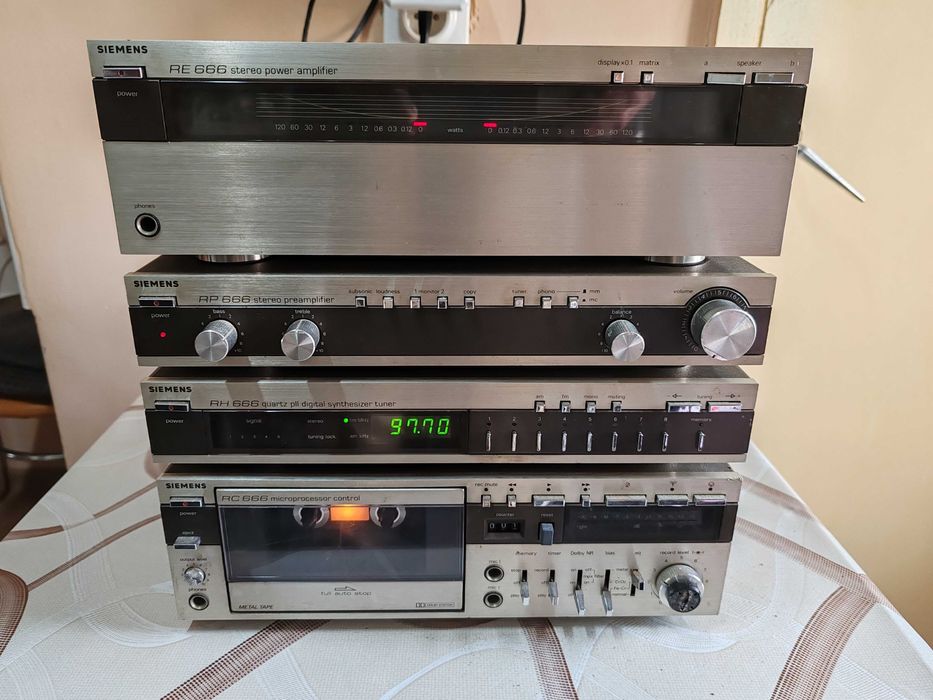 vand linie audio vintage SIEMENS 666 ( made in germany )