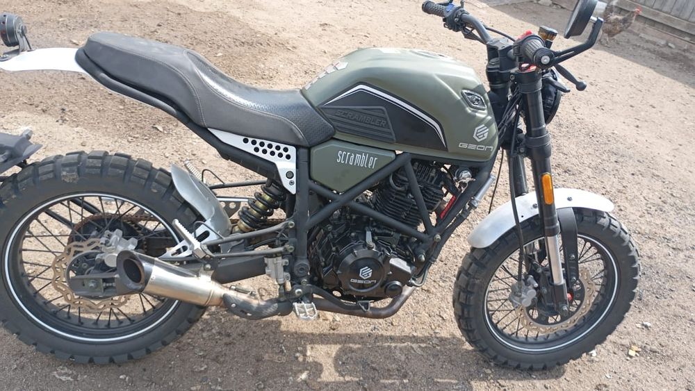 Мотоцикл scrambler 250