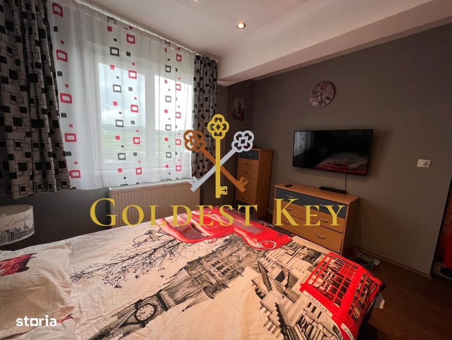 Apartament 2 camere, balcon. Aer conditionat. Lift. Orientat SUD.