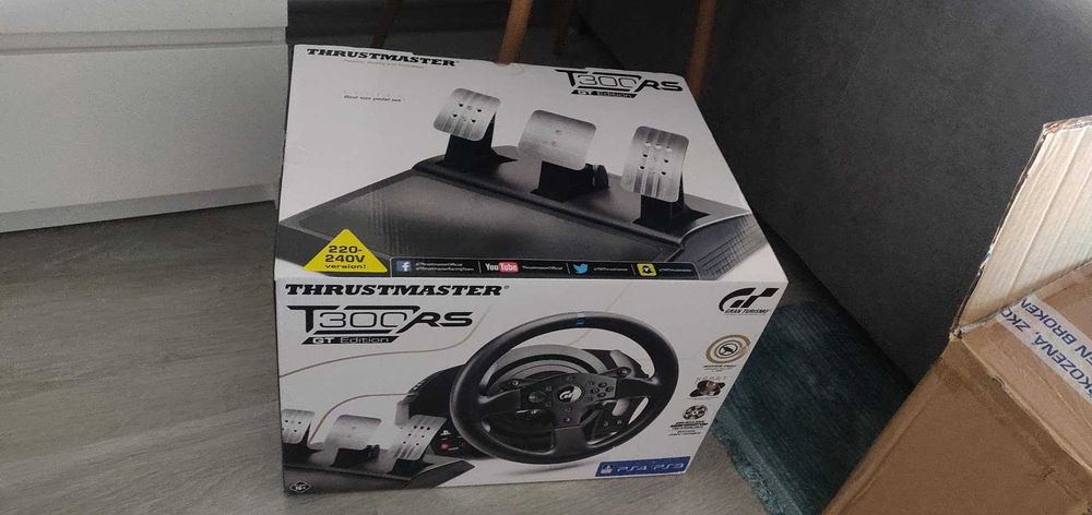 Thrustmaster T300RS GT Edition + Open Wheel Add-On + Load Cell + Cutie