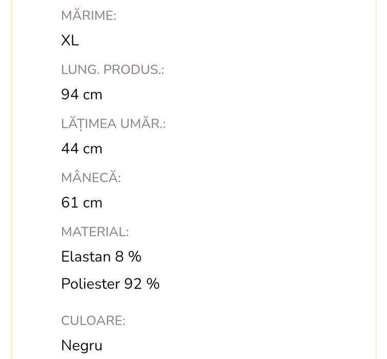 Rochie de catifea XL George