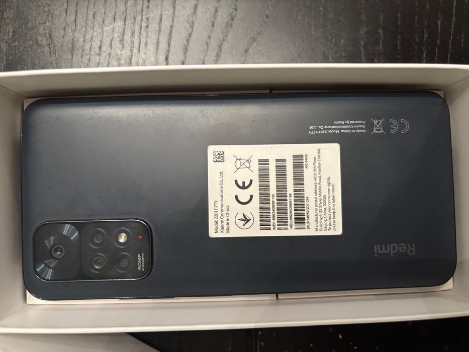 Telefon Redmi Note 11, 64Gb + card 64Gb. Cadou doua huse Mobilfox.