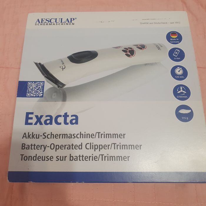 Masina de tuns Aesculap Exacta, noua!