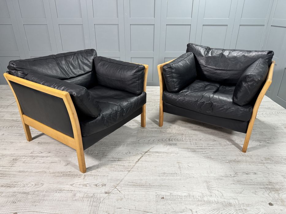 Кожени датски кресла - фотьойли Д1141