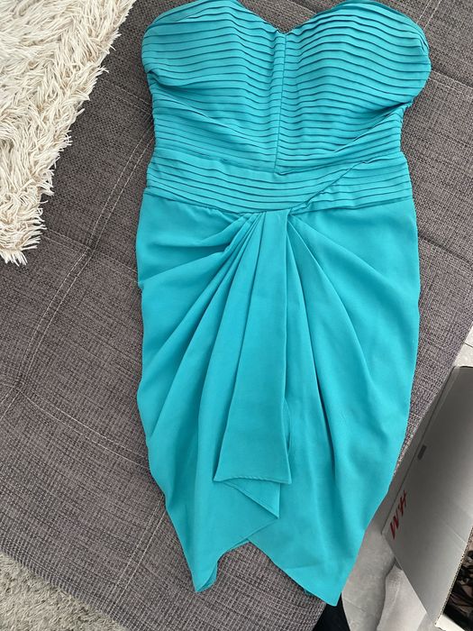 Rochie verde eleganta