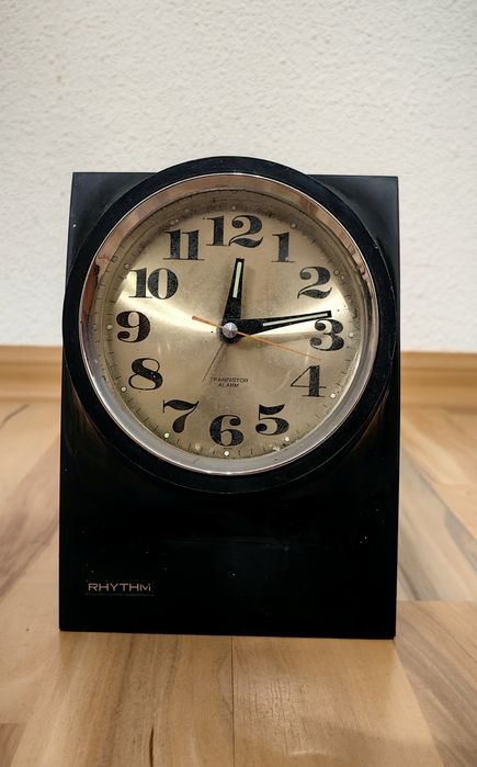 Ceas deșteptător Rhythm retro vintage colecție made in Japan anii 70