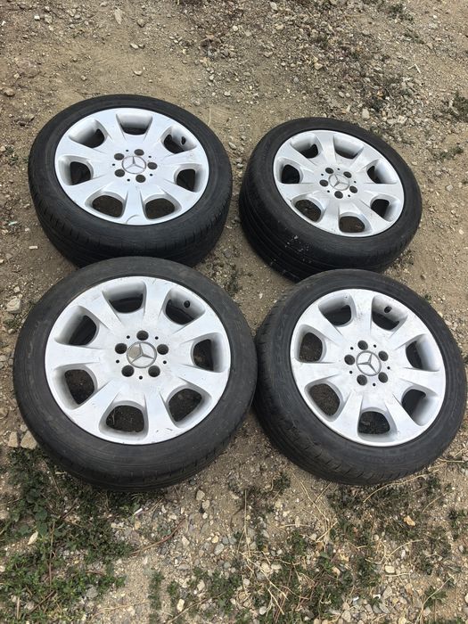 Джанти с гуми за мерцедес 5х112R17