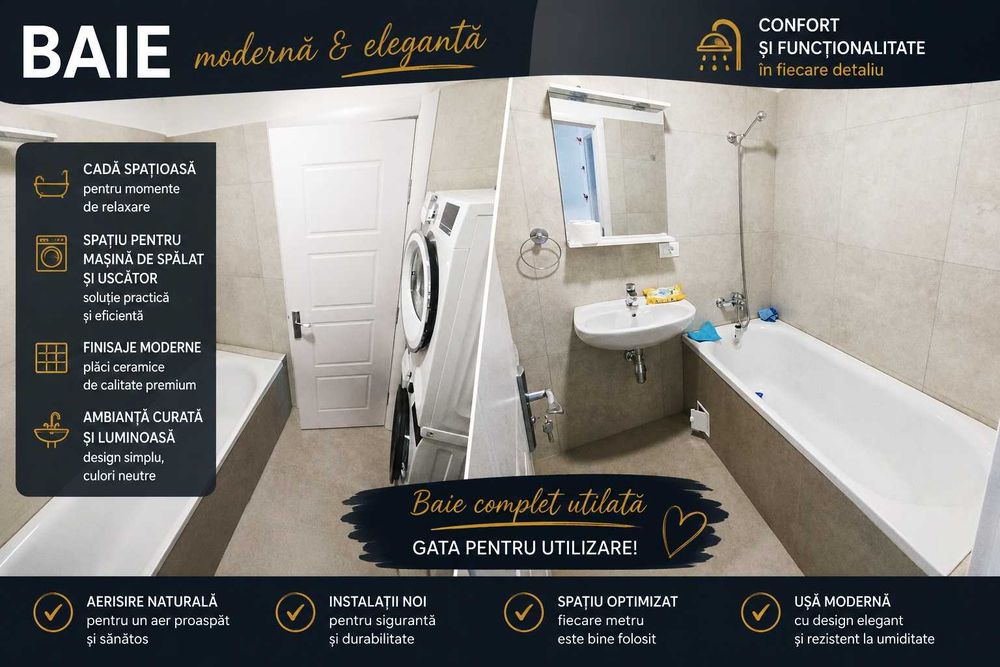 OCAZIE !! ZERO Comision Ap 1 CD, 33 mp bl 2022 200 ml de bd. Poitiers + loc parcare