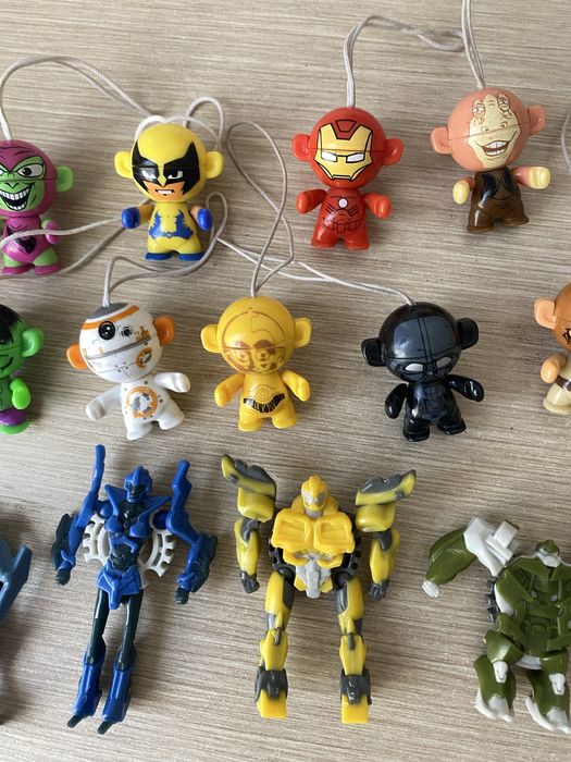 Kinder Star Wars, MARVEL, Transformers, Funko Pop Игрушки Киндер