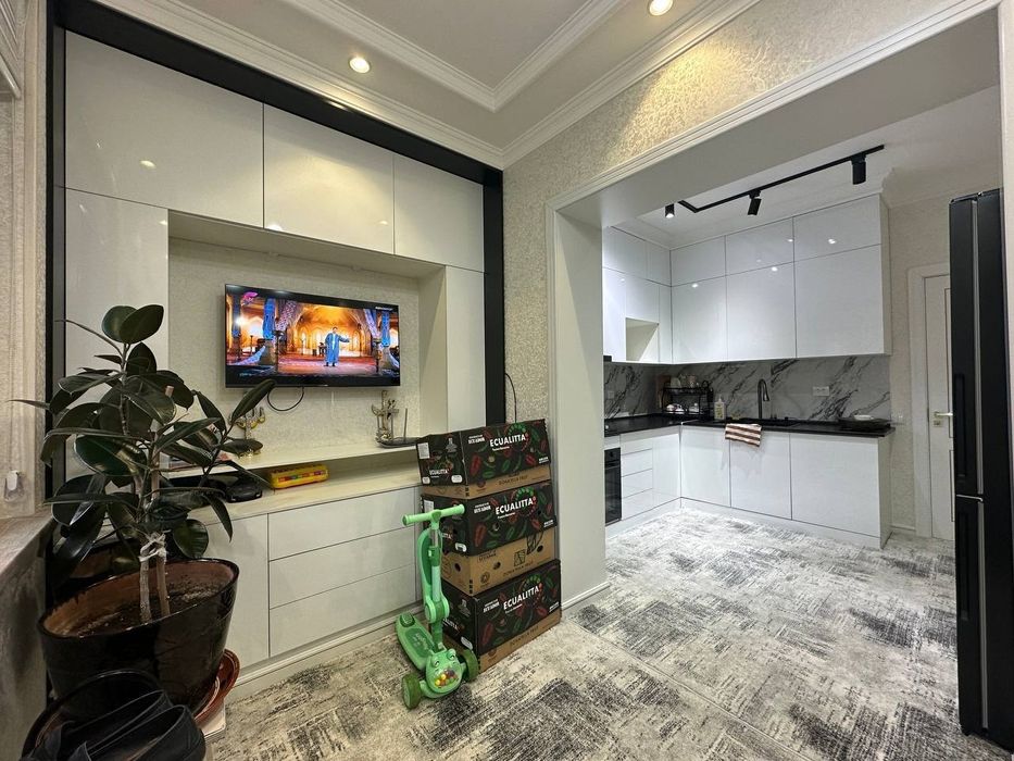 Ул.Янги Замон ЖК Greenwich 3х комнатная 92м² улучшенная планировка