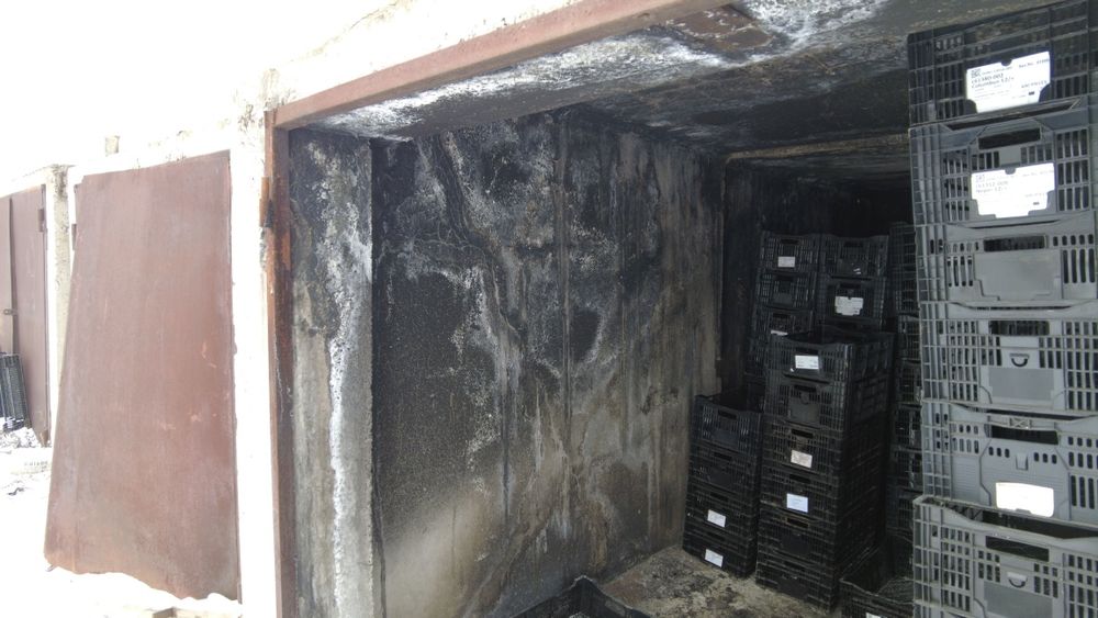 Гаражный блок. С воротами.