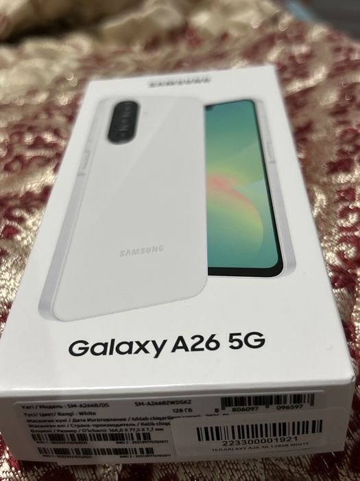 Самсунг Galaxy A26 5G 128 Гб белый
