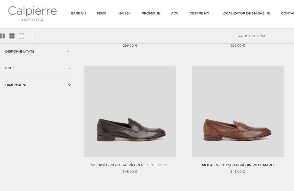 Pantofi loafer penny 42.5 43 lucrati manual Calpierre piele naturala moale