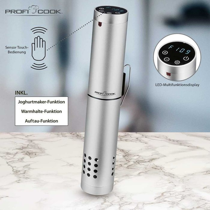 ProfiCook Sous Vide готварска печка WiFi 0C/90C Циркулация 7-8 л/мин