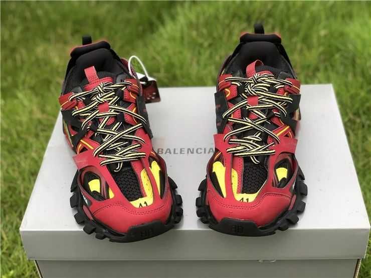 Balenciaga Track Sneaker "Red/Black/Yellow"