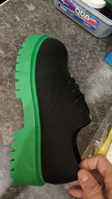 Мужская обувь с круглым носком