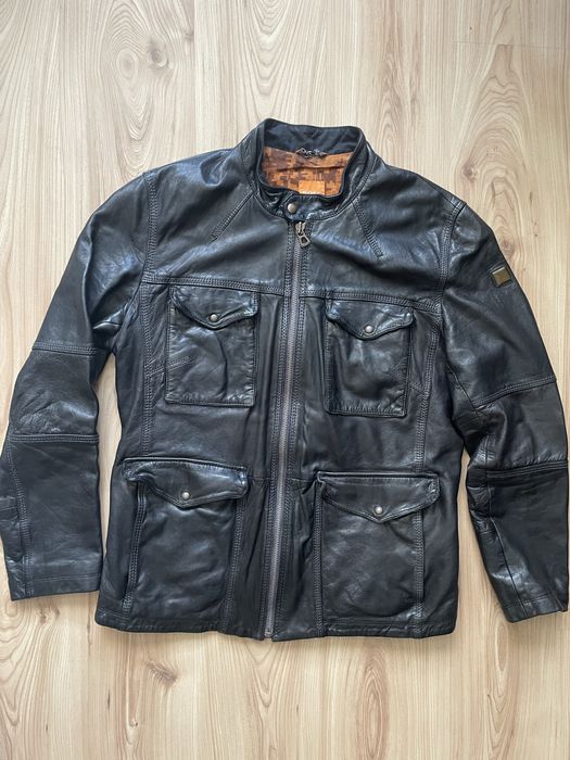 HUGO BOSS Orange  Joctor 1 Leather Jkt/мъжко кежено(естествена)яке XL